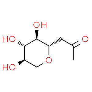 1-((2S,3R,4S,5R)-3,4,5-trihydroxytetrahydro-2H-pyran-2-yl)propan-2-one